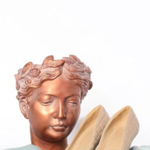 کفش زنانه کرم lescarpe