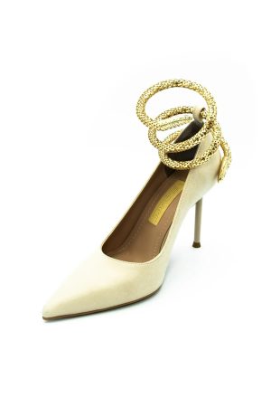 کفش پاشنه دار زنانه ماری کرم lescarpe