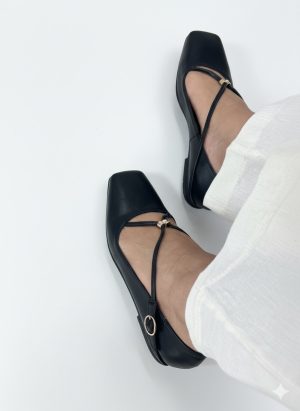 کفش زنانه مشکی مدل سپیدار